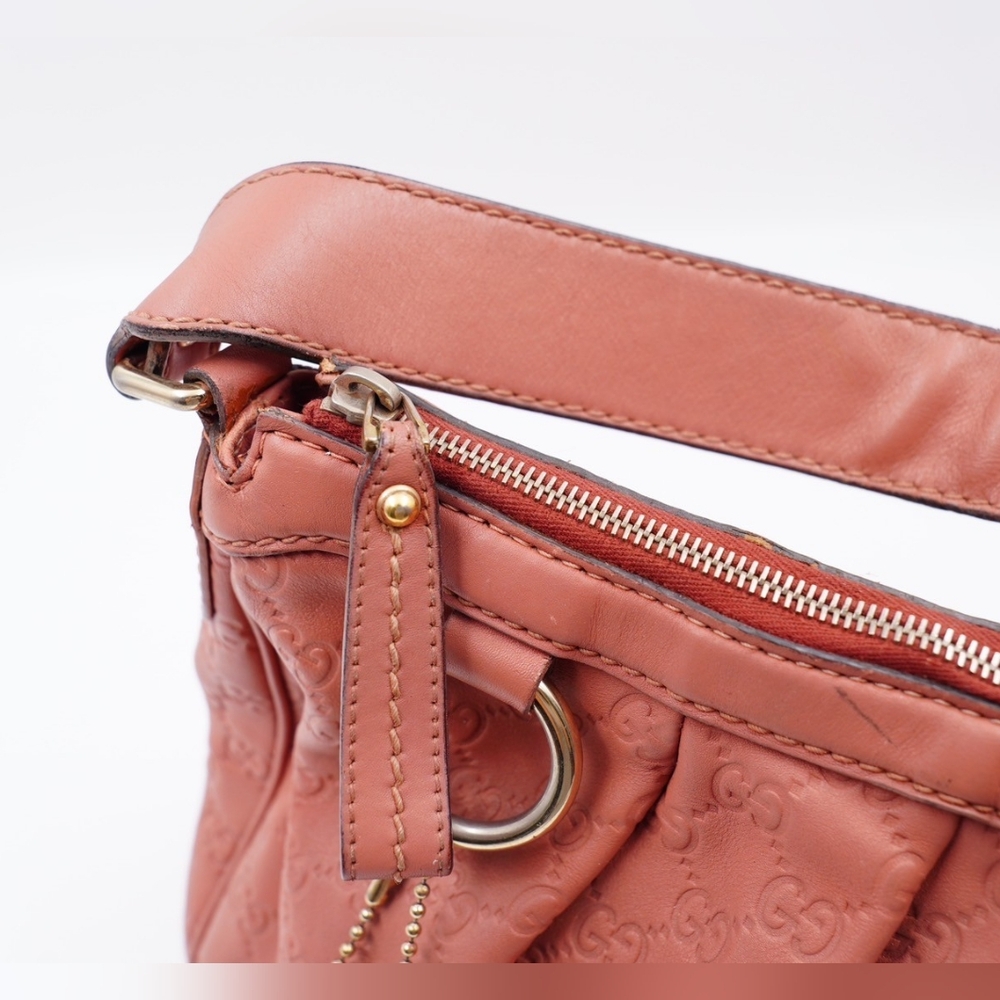 GUCCI Guccissima Sukey Hobo Rose - Picture 8 of 16